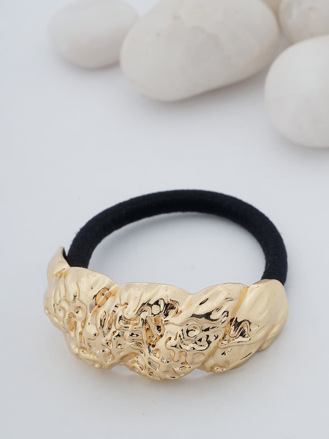 Sculpted Gild Hair Cuffs
