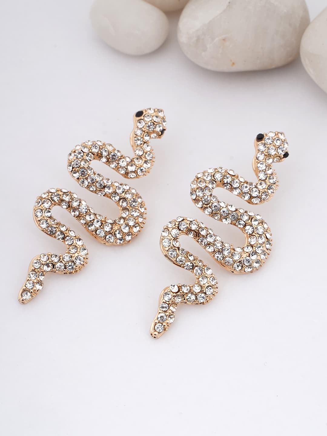 Crystal-Encrusted Serpent Drops