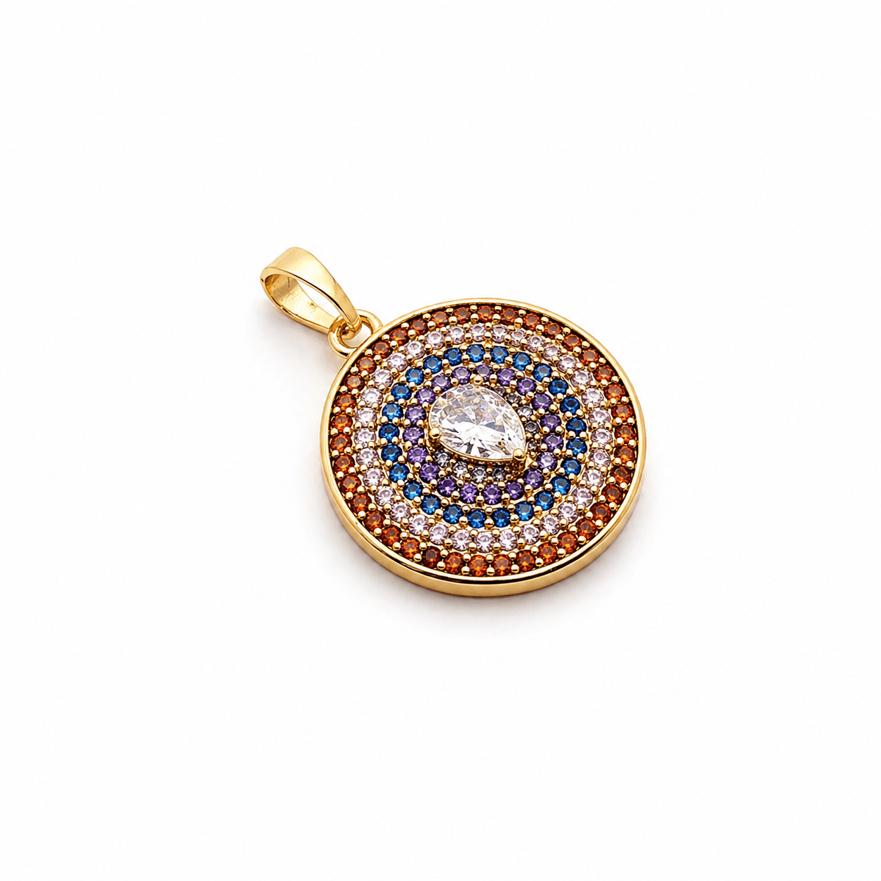 Nazar Shield Multicolor Pendant