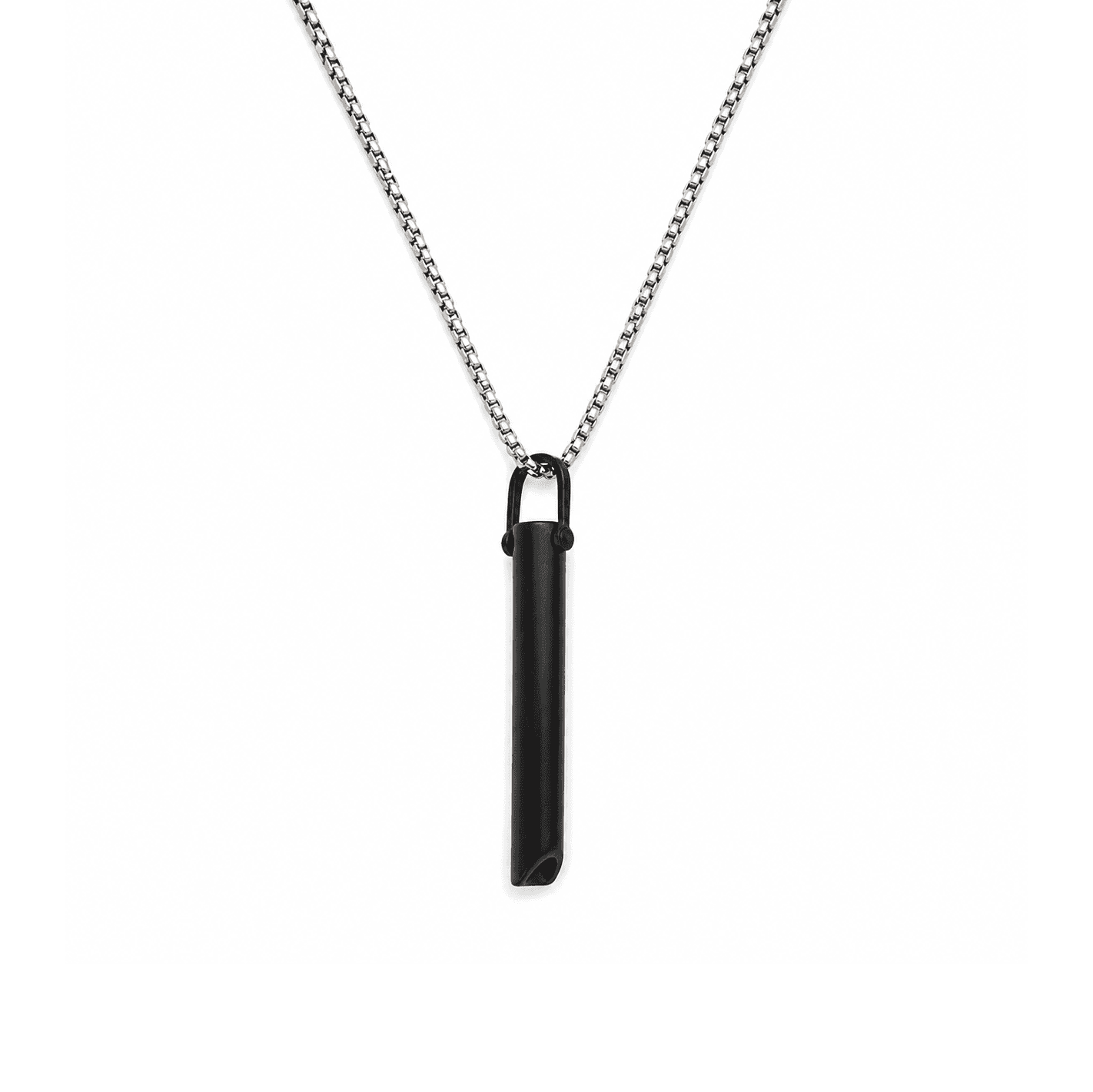 Black Stress Relief Mindful Breathing Chain