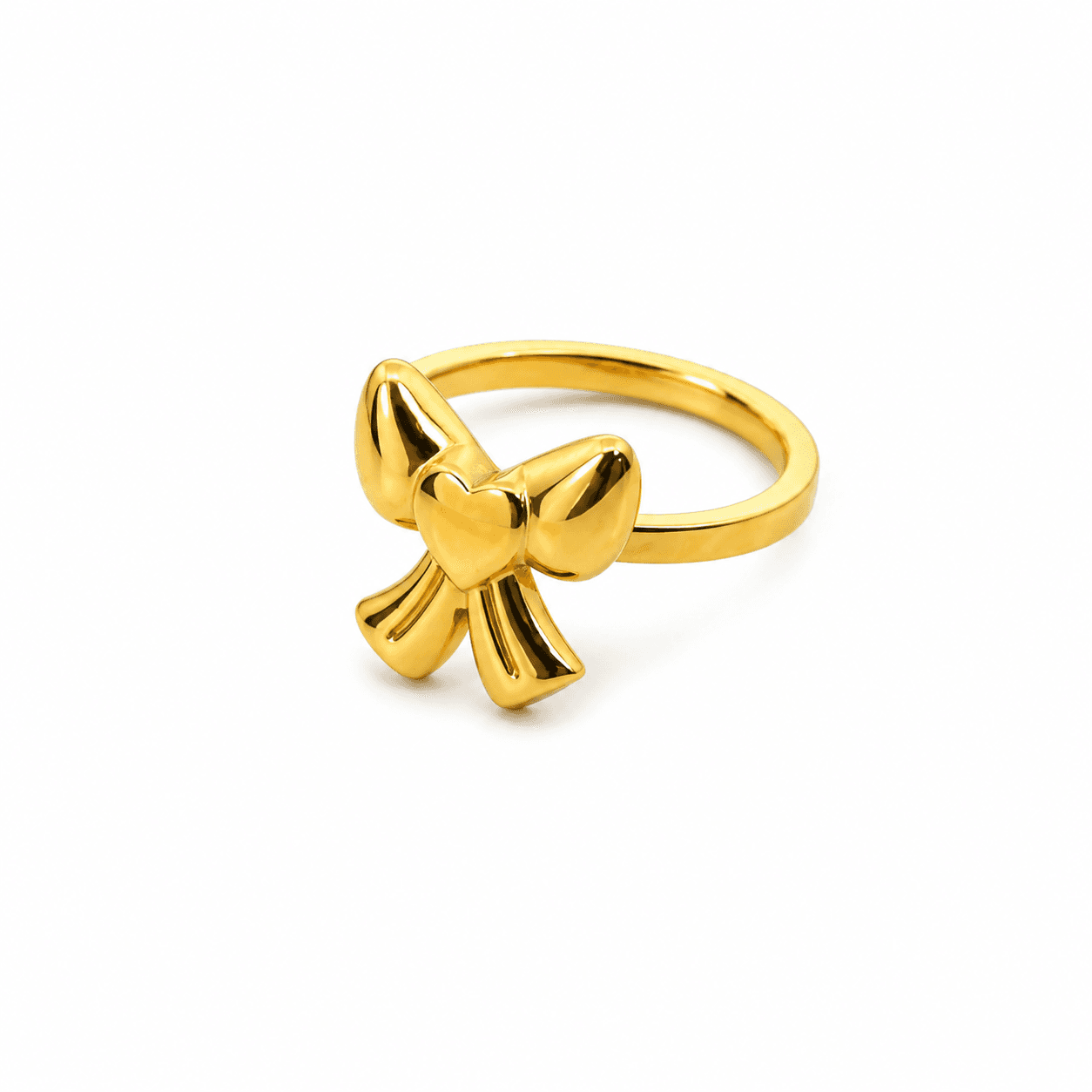 Golden Bow Ring