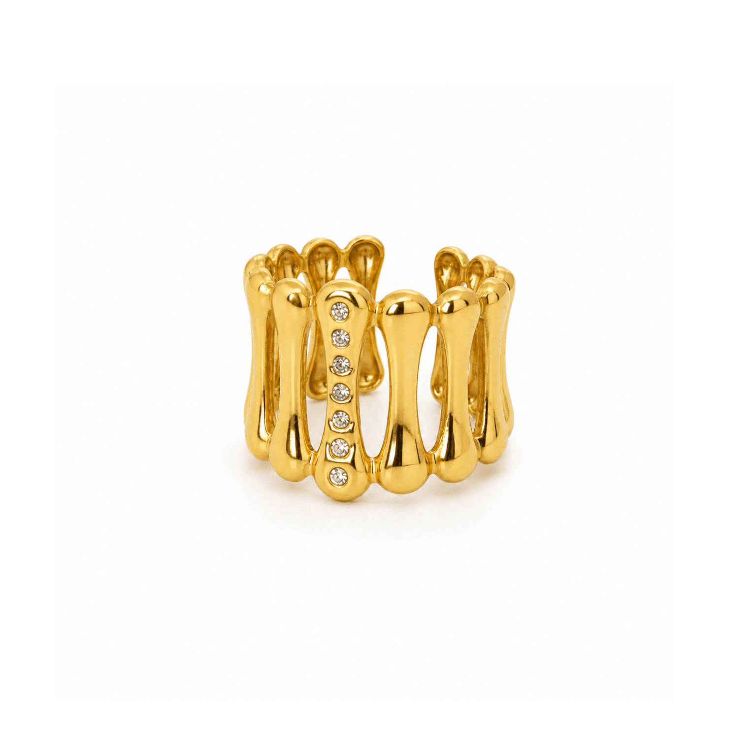 Golden Royal Round Ring