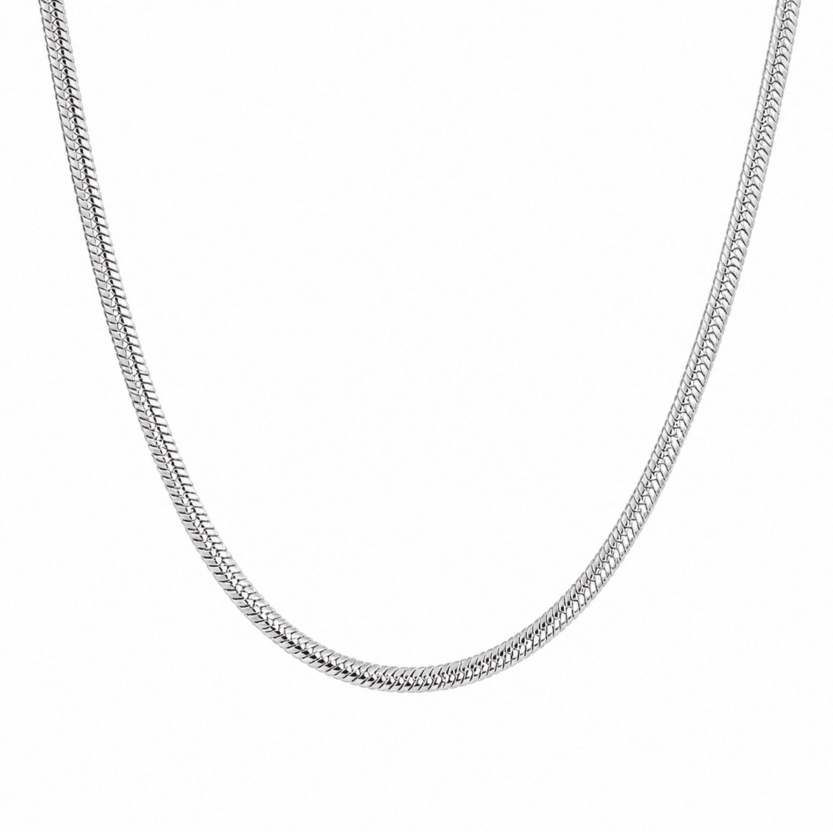 Sterling Silver Thin Sleek Men Chain