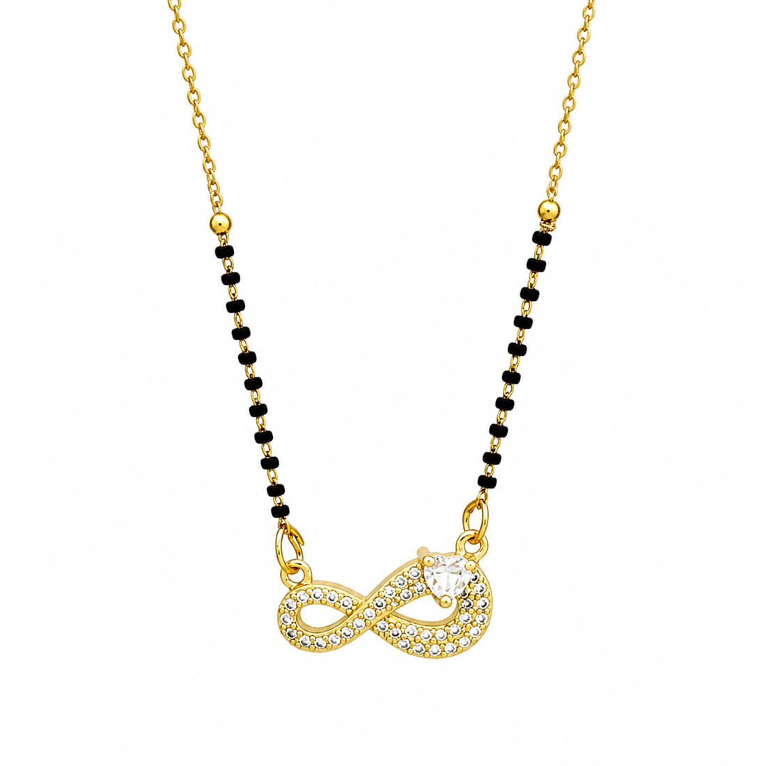 Infinity Heartbeat Mangalsutra