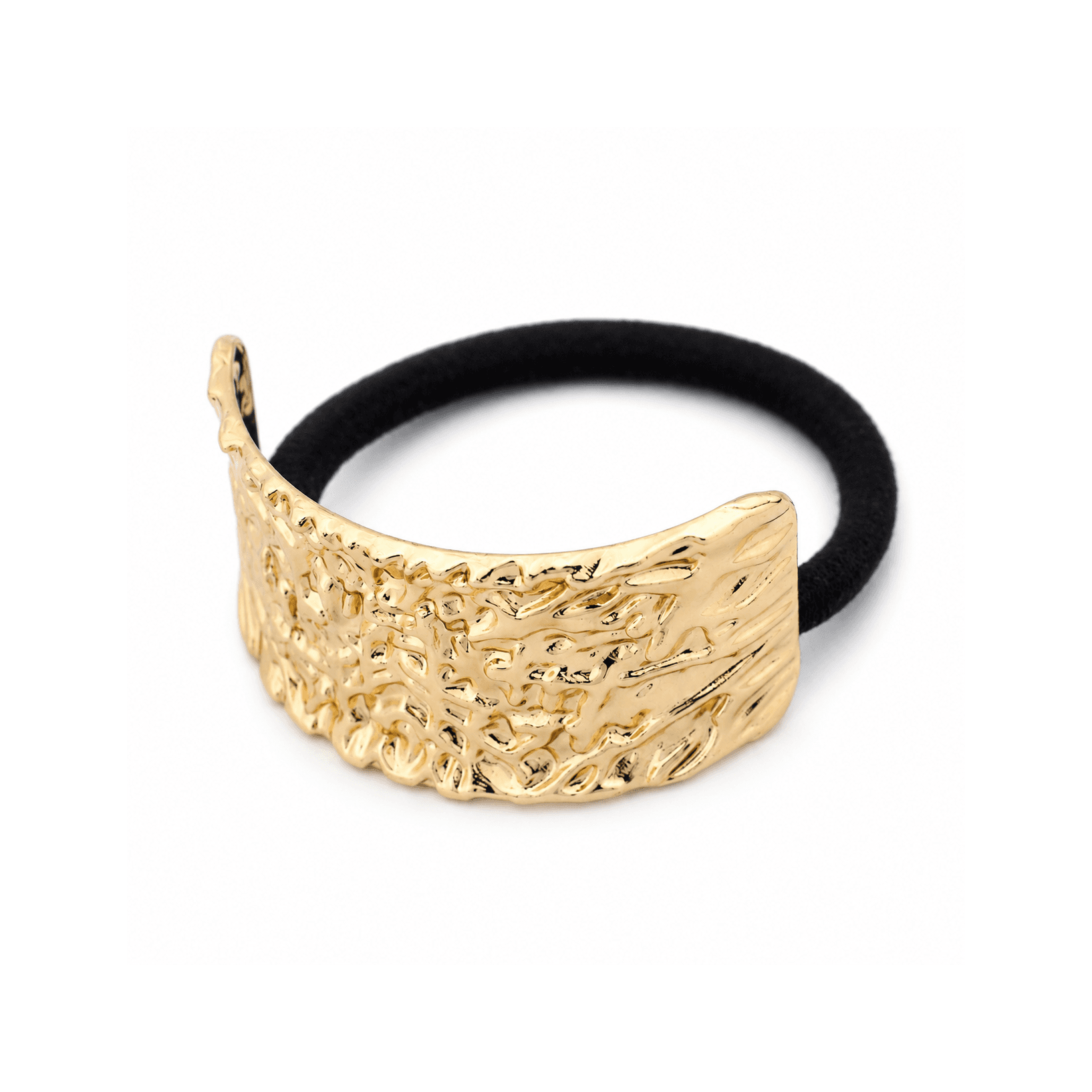 Gold Plated Broad Hair Cuff