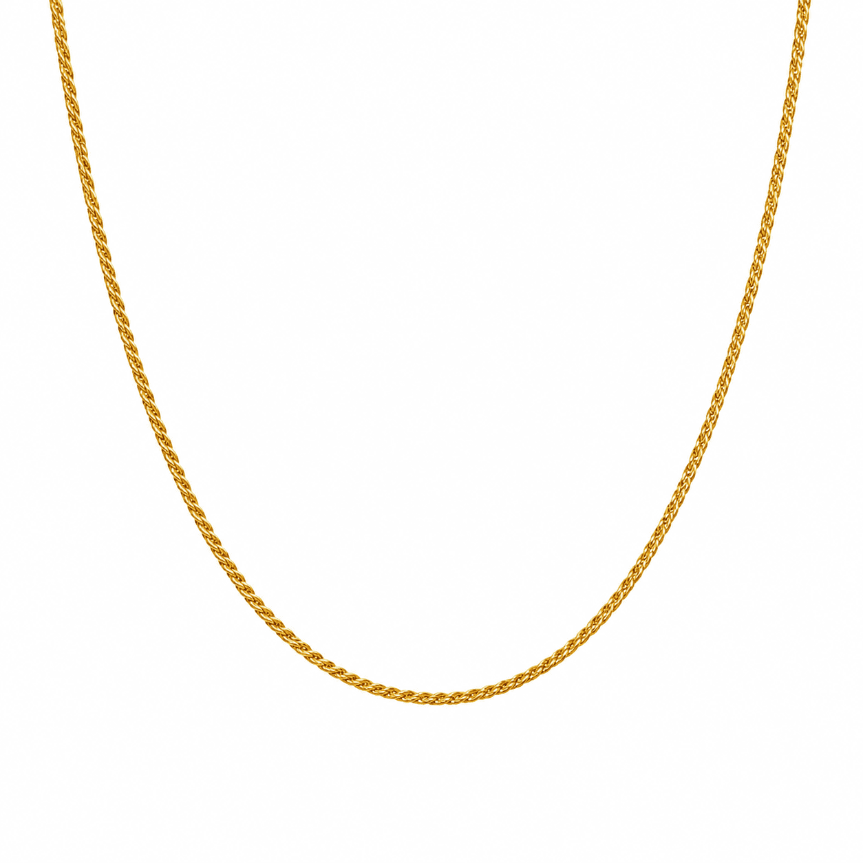 Classic Gold Plated Rope Chain